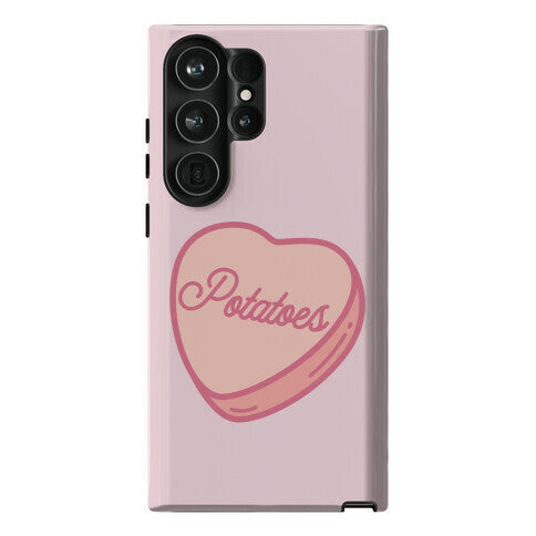 Potatoes Candy Heart Phone Case